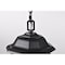 Nuvo Hopkins Outdoor Hanging Lantern 1 Light Matte Black Finish 60/6117 - alternate 5